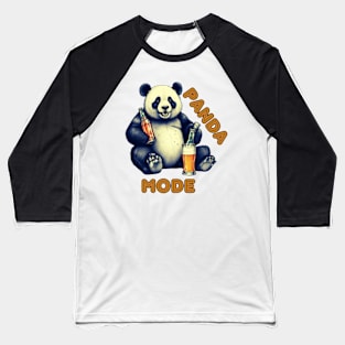 Panda mode Baseball T-Shirt